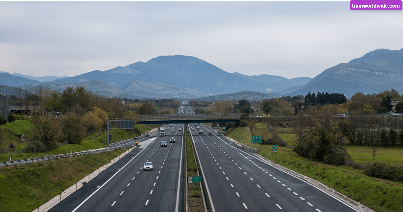 Driving From Rome to Florence