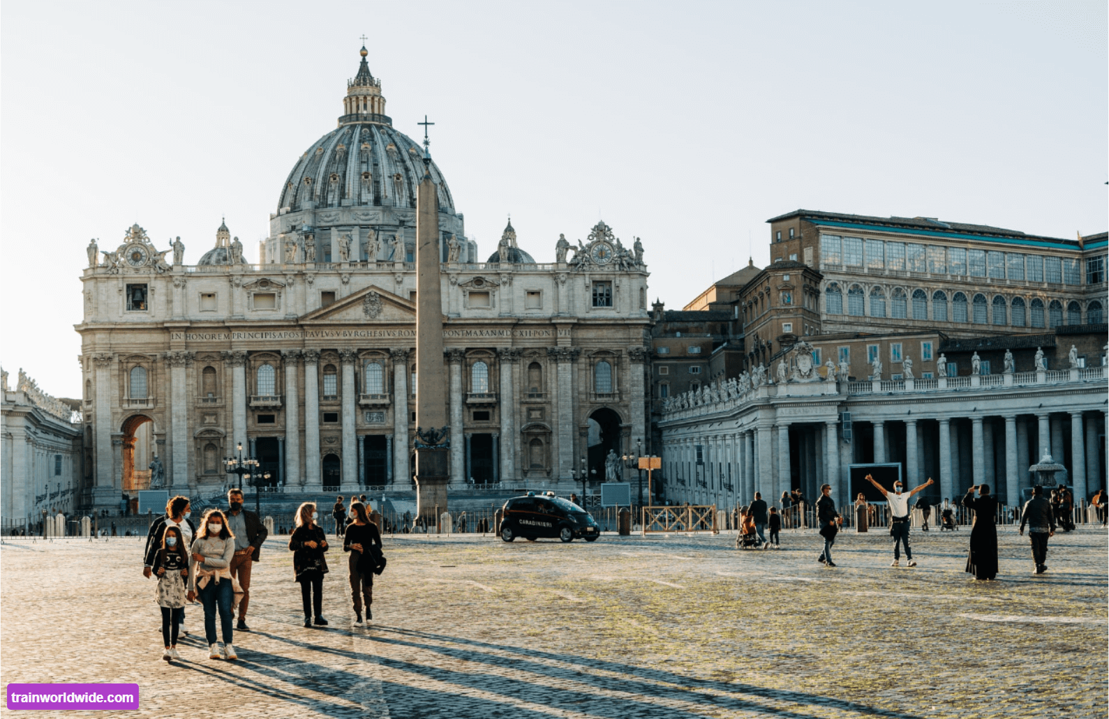 Visiting the Vatican City